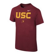 USC Trojans Youth Cotton Facility T-shirt